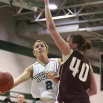 Jenessa Trudnowski playing for Tech