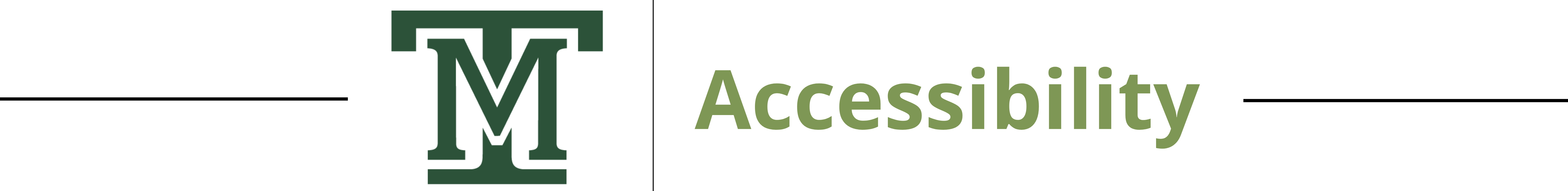 Accessibility Banner