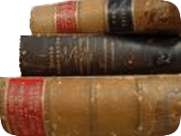 stack of law books