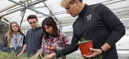 botanist and plant ecologist Dr. Robert Pal, Montana Technological University