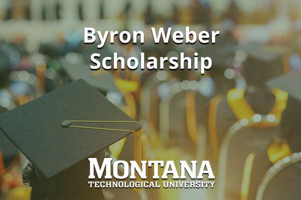 !Byron Weber Scholarship