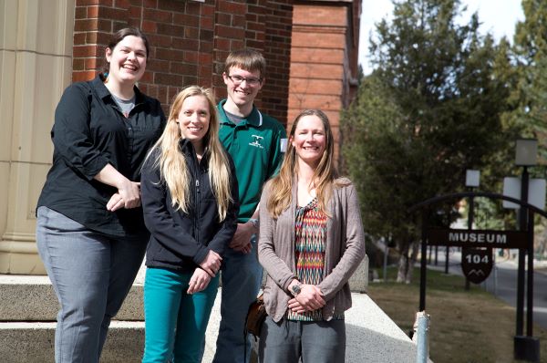  Gavin Dahlquist Selking, Renee Hofacker, Jordan Foster and Dr. Alysia Cox