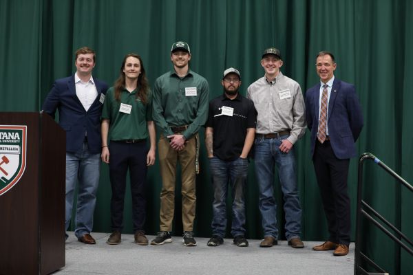 Members of the Montana Tech Baja Team pose for a photo