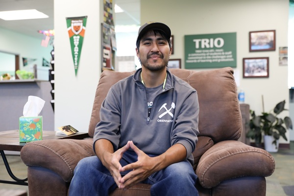 !Tyriek Crazy in the TRIO office