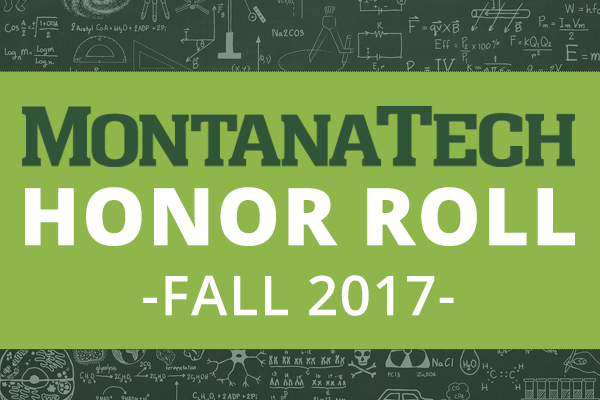 Fall '17 Honor Roll