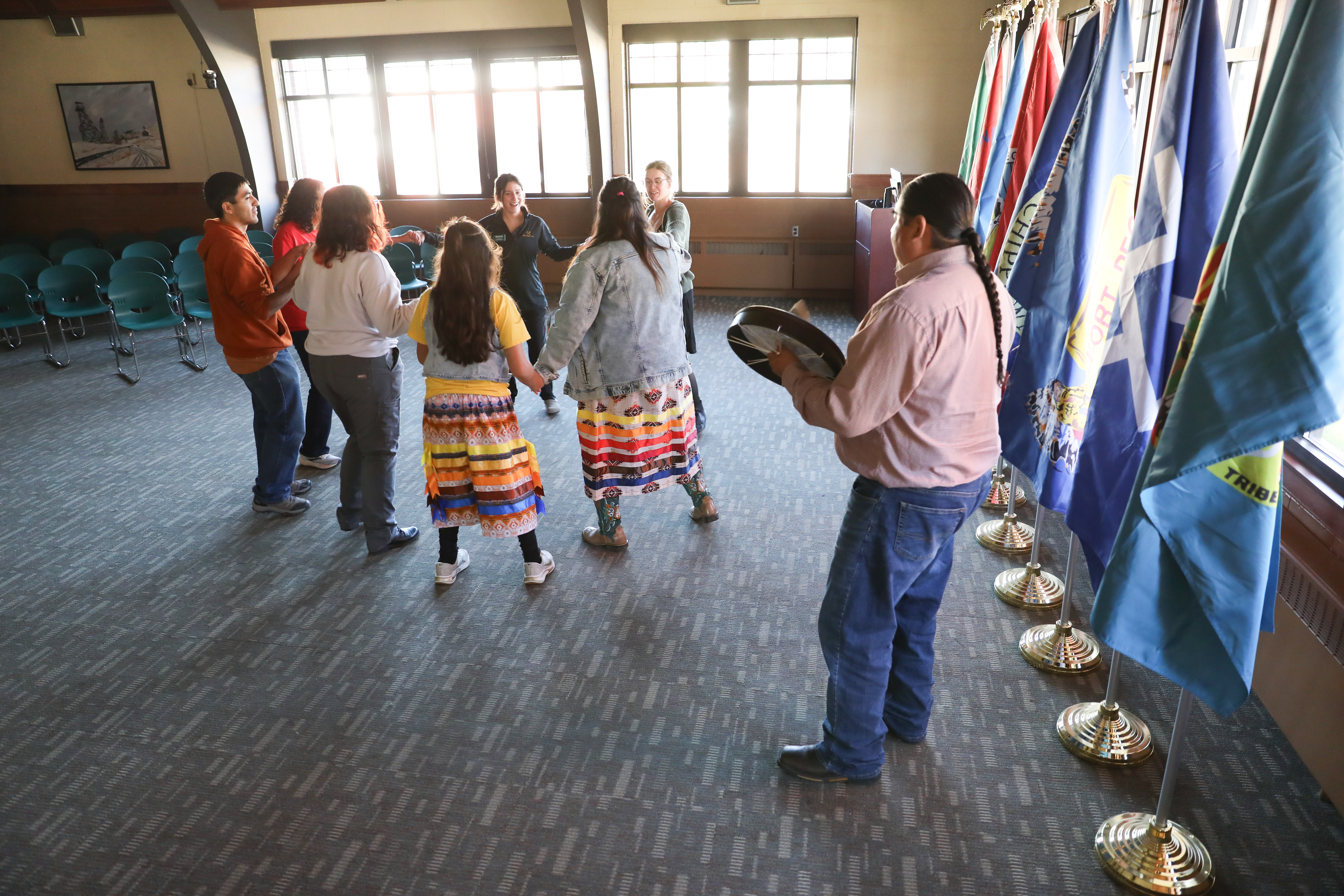 !Indigenous round dance