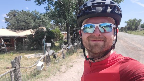 DJ Moritz on the trail 