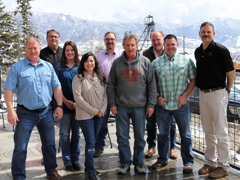 A group photo of the safety, health, and industrial hygiene advisory board members