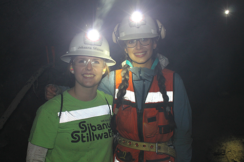 women studying mining engineering at Montana Tech #WomenInStem